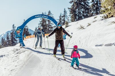 The fun parks guarantee varied fun on the slopes.