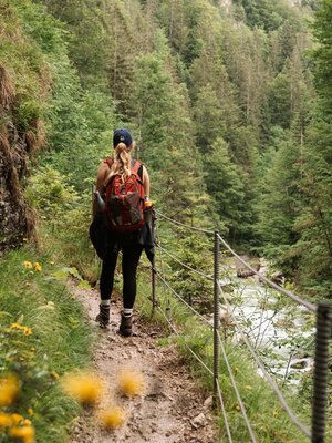 Wanderung Tiefenbachklamm, CCE Wanderdörfer | © Maria Pfeifer