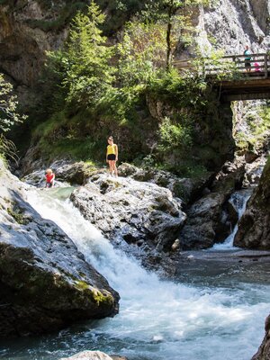 Kundler Klamm Wildschönau August 2018 (2).jpg | © Wildschönau Tourismus