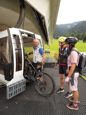 e_bike_gondel_markbachjoch_niederau_wildschoenau__wildschoenau_tourismus_h._dabernig_3.jpg | © Wildschönau Tourismus