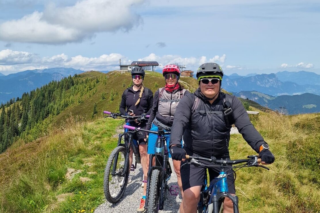 Wildschönau Schatzberg MTB Gruppe.jpg | © Wildschönau Tourismus