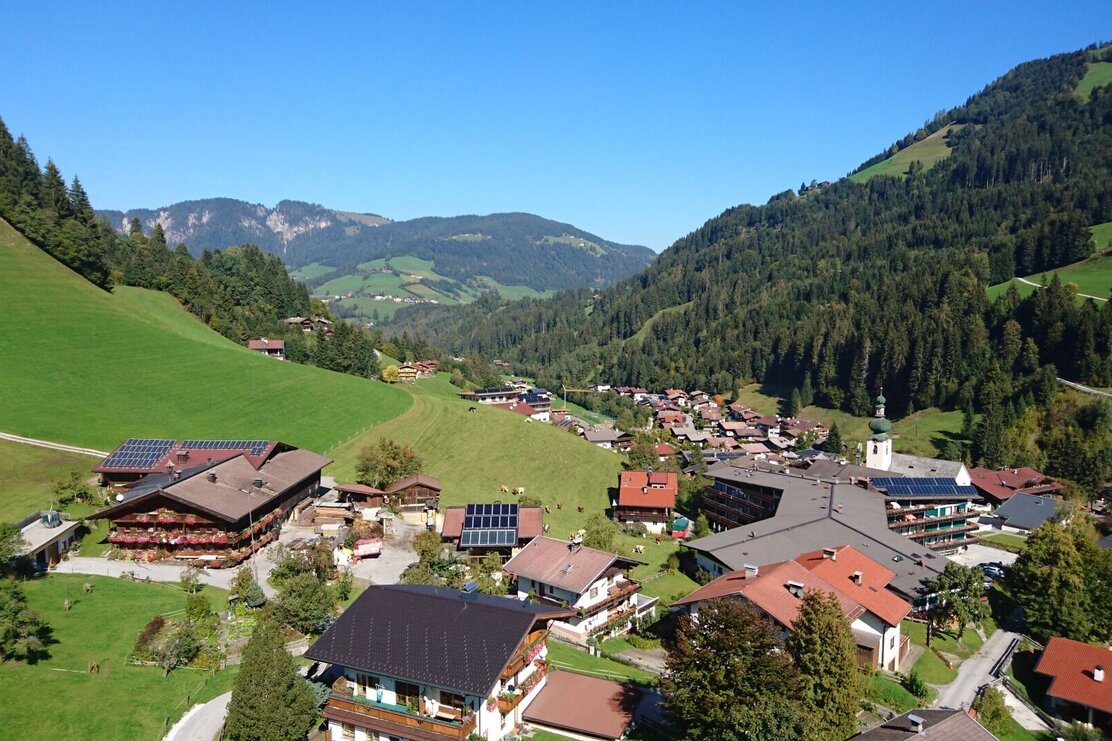 Wildschönau Auffach Dorf von oben.jpg | © Wildschönau Tourismus Wildschönau Auffach Dorf von oben.jpg | © Wildschönau Tourismus
