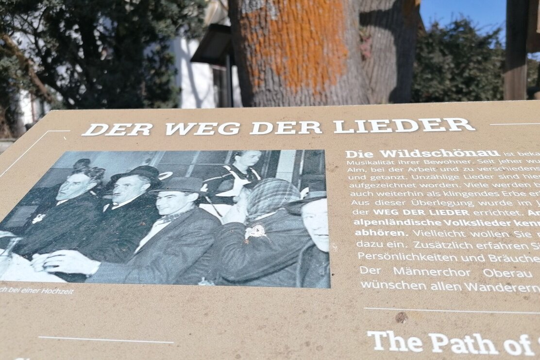 Wildschönau Oberau Weg der Lieder.jpg | © Wildschönau Tourismus Wildschönau Oberau Weg der Lieder.jpg | © Wildschönau Tourismus