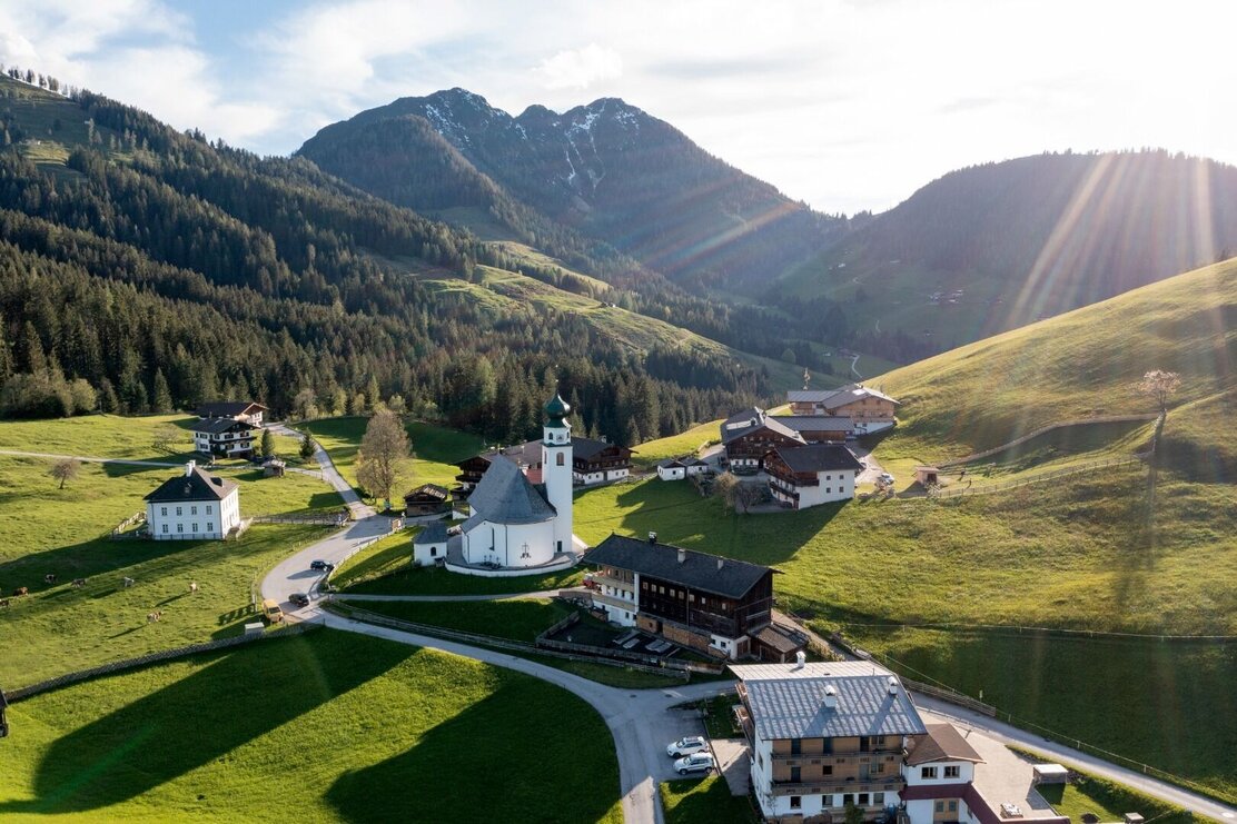 Panorama_Thierbach_05_2021_Drohne_Dabernig_klein.jpg | © Wildschönau Tourismus