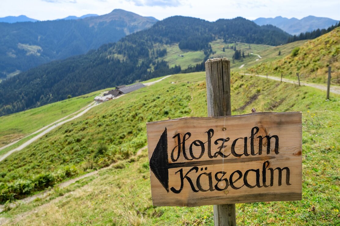 Holzalm Schild | © Wildschönau Tourismus Holzalm Schild | © Wildschönau Tourismus