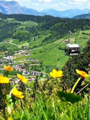 Markbachjochbahn Frühling Wildschönau FG T.L. Rechte Wildschönau Tourismus  (9).jpg | © Wildschönau Tourismus