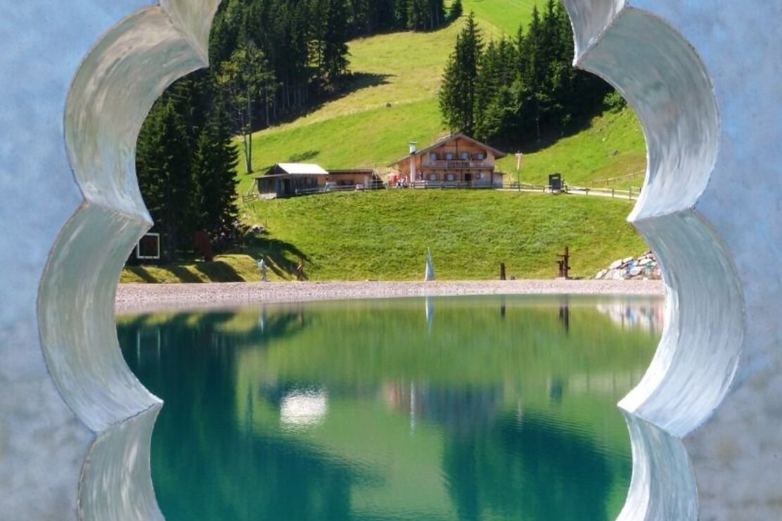 Durchblick Speichersee FG Lissa Kabbeck Fotowettbewerb Rechte Wildschönau Tourismus.JPG | © Wildschönau Tourismus
