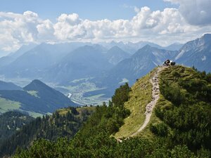 Lieblingsplatz am Gratlspitz: Aussichtsbank | © Alpbachtal Tourismus