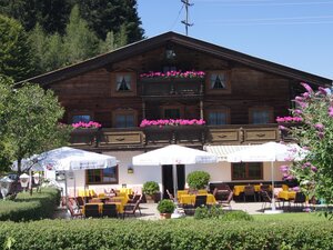 Jausenstation Stegerstall Sommer | © Familie Gwercher