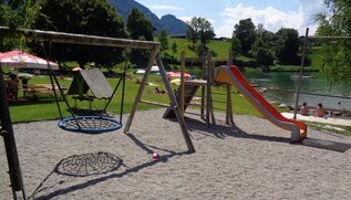 Kinderspielplatz Reither See | © Alpbachtal Tourismus Kinderspielplatz Reither See | © Alpbachtal Tourismus