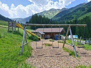 Spielplatz Schönangeralm Sommer | © Wildschönau Tourismus