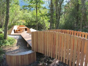 Spielplatz Auenweg Sommer | © Wildschönau Tourismus