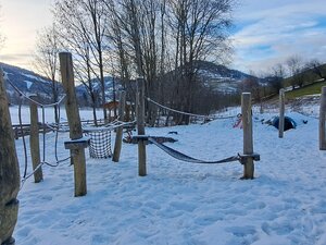 Spielplatz Auenweg Winter | © Wildschönau Tourismus