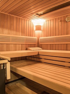 Sauna Bänke | © Alexandra Moser