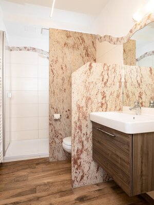 Privates Badezimmer Camping